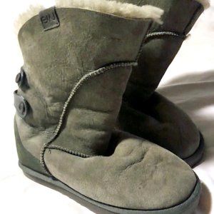 Emu Gray Boots